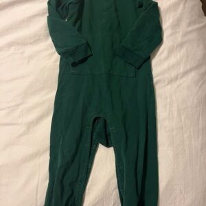 Primary Forest Green 18-24mo Onesie